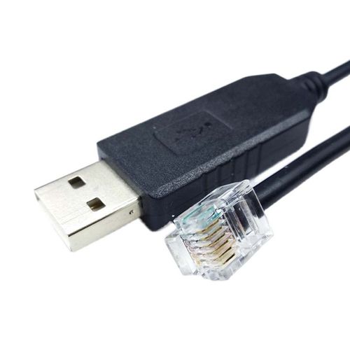 Adaptateur USB vers Rj11 Rj12 6P4C, câble de commande série, câble EQMOD pour az-gti Mount Pc, connexion pour câble de commande manuelle