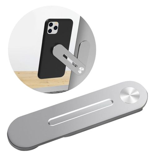 Support De Téléphone Magnétique En Aluminium Pour Ordinateur Portable, Multi-Écrans, Support D'extension Fixe Et Flexible Pour Téléphone Portable