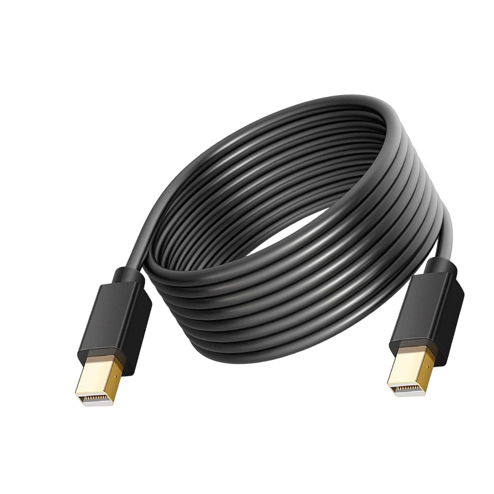 C�ble d'affichage Mini DP vers Mini DP 4K de 1.8 m, blindage... - 2