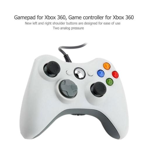 Manette De Jeu Sans Fil Bluetooth Pour Xbox 360, Avec Câble Usb, Contrôleur De Jeu Pour Pc Windows Ou Xbox 360 Slim Pour Microsoft Xbox 360