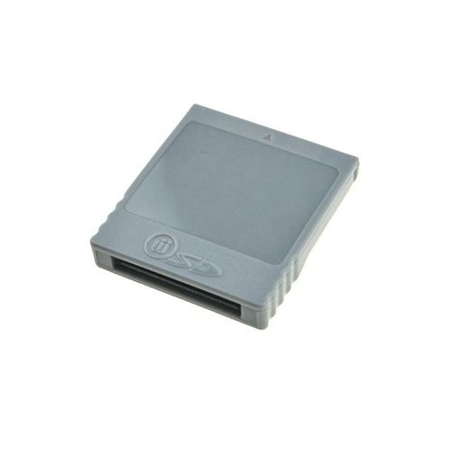 Carte Mémoire Grise Pour Nintendo Gamecube/Wii, Convertisseur De Carte Pour Console De Jeux Vidéo, Port Ngc, 1 Pièce