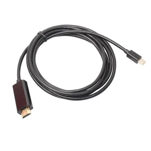 MINI convertisseur de câble compatible DP vers HDMI, extension de 1.8M, pour Macbook Pro, projecteur LCD HD, TV, box