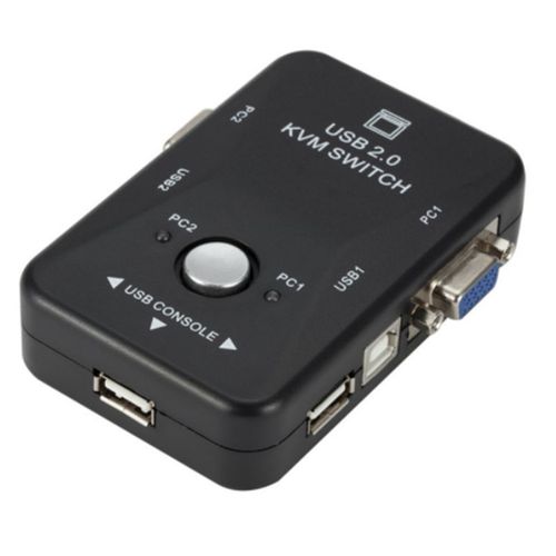 Adaptateur de clavier, souris et moniteur KVM, câble USB 2.0 VGA de haute qualité, boîte de séparation pour clavier et imprimante