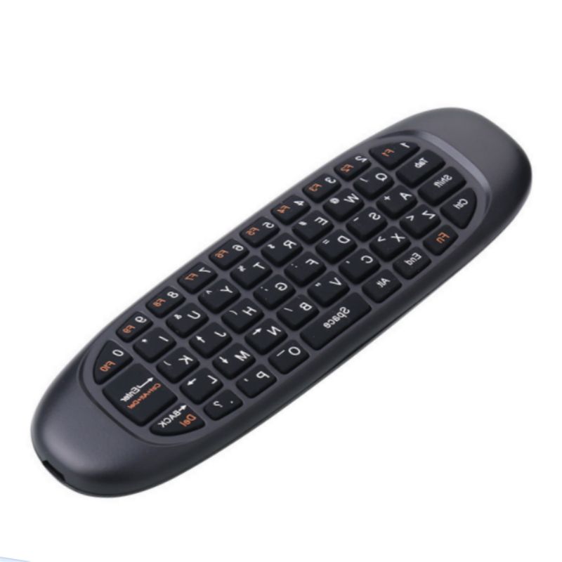MINI souris volante sans fil 2.4Ghz C120, clavier rtroclai... - 2