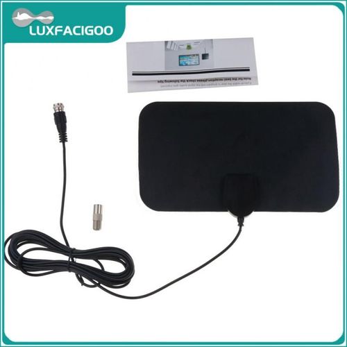 Unique Easy For Setup Hdtv Antenne Qualité Sonore Numérique Hd Antena F-Head Avec Adaptateur TV 4k 13ft Câble Dvb-t2 Hdtv 1080p