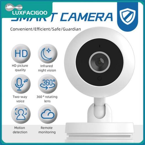 Caméra de surveillance à distance, vision nocturne infrarouge, caméra WiFi, appel vocal bidirectionnel, caméra intelligente