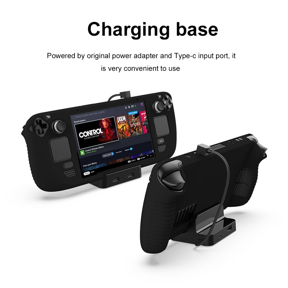 Support De Moyeu En Plastique Pour Console Steam Deck, Stati... - 2