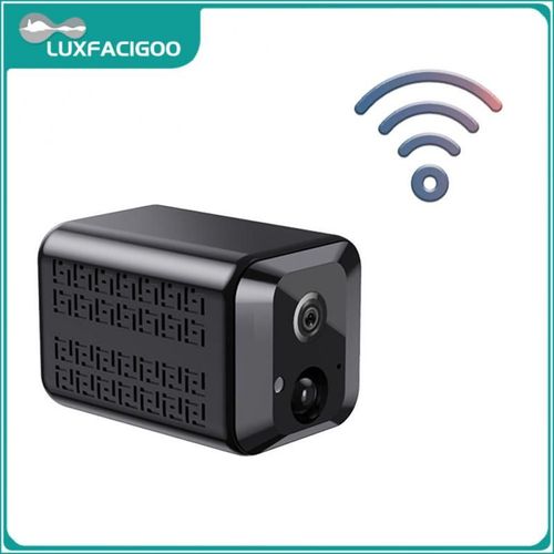 Mini Caméra De Vidéosurveillance Hd 4g Ip, Rectangulaire Sans Fil, Vision Nocturne, Pour Salon, Babyphone Vidéo Nik1080 P