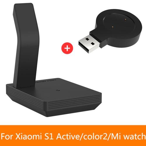 Support De Charge Sans Fil Pour Xiaomi Watch S1, Station De Charge Rapide Pour Écouteurs Sans Fil, Bracelet 5 4, Active Colour 2