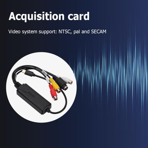 Carte d'acquisition Audio-vidéo pour PC et Smartphone, 1 canal USB
