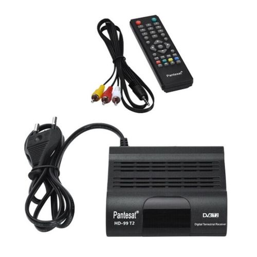 Décodeur numérique de DVB-T2 HD 1080P Récepteur de signal TV Décodeur avec télécommande