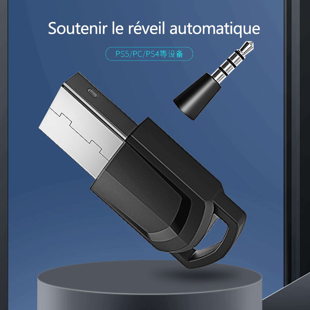 Adaptateur Audio Bluetooth 5.0 2 En 1, Adaptateur De Casque ... - 4