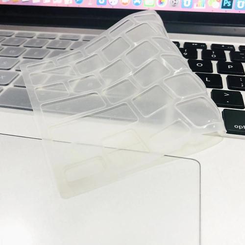 Housse de clavier pour Macbook Air Pro, étui de protection en Silicone souple et universel, étanche à l'eau et à la poussière, 14 pouces/15.6 pouces