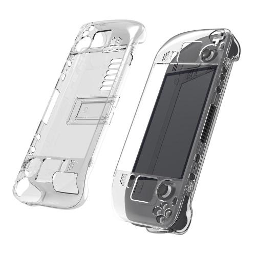 Coque Rigide Transparente Pour Console De Jeu Steam Deck, Étui De Protection En Cristal Pour Console De Jeu