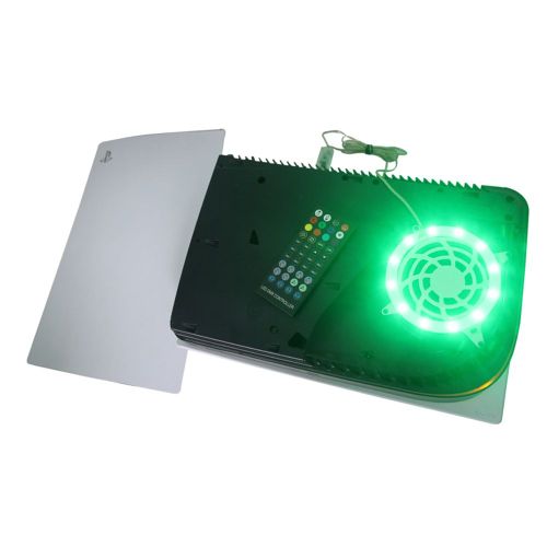 Barre Lumineuse Led Rgb Avec Télécommande, Fonction De Ramassage De La Bande Lumineuse Hôte, Accessoires De Lumière D'ambiance Pour Console Ps5
