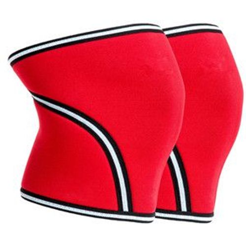 Genouillères (1 Paire) Support & Compression Pour Haltérophilie,Powerlifting & Crossfit-Manchon En Néoprène De 7mm Pour Les Meilleurs Squats - Type Red-Xl