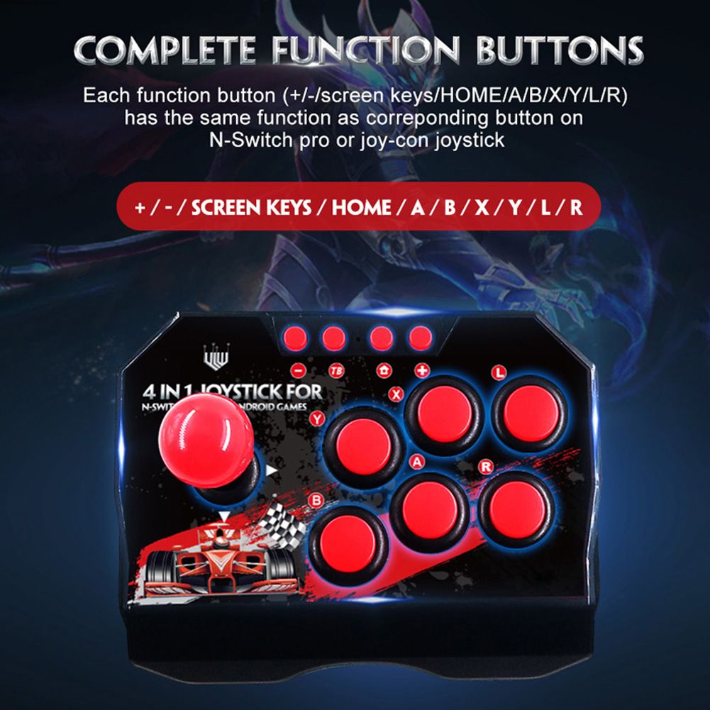 Mini Joystick Filaire 4 En 1 Usb C Pour Console De Jeux N-Sw... - 4
