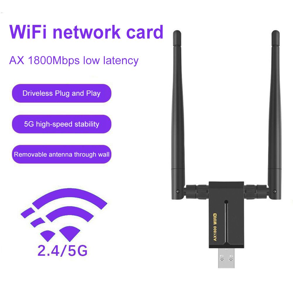 Adaptateur rseau sans fil pour touristes, 2.4GHz, 5GHz, WiF...