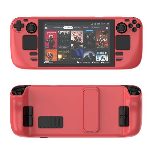 Juste De Protection Souple Pour Console De Jeu Steam Deck, Coque De Protection Avec Support Rapide