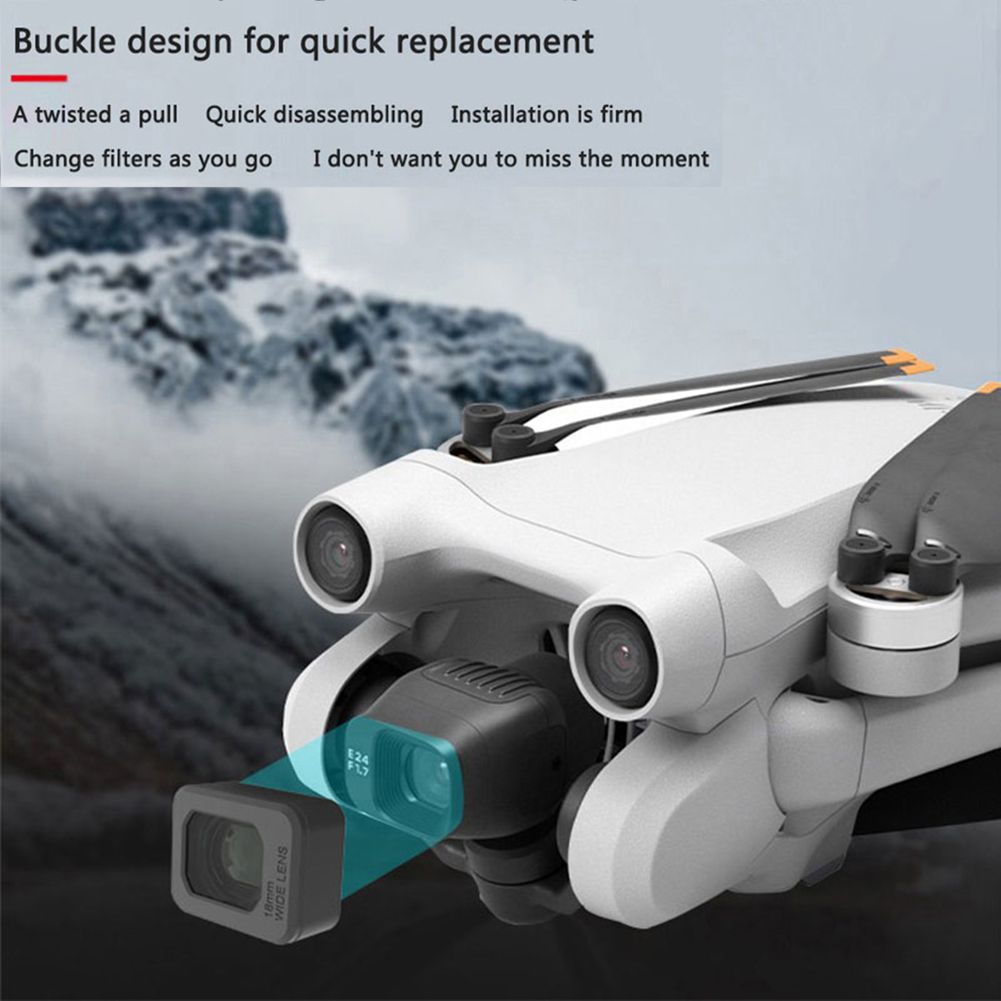 Accessoires De Drone De Filtre D'objectif Externe Portable, ... - 2