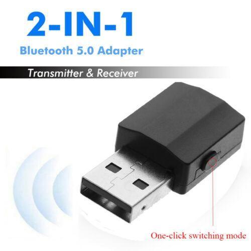 Adaptateur USB Bluetooth 5.0, Dongle pour ordinateur portable, haut-parleur sans fil, récepteur Audio, transmetteur 2 en 1, dispositifs numériques