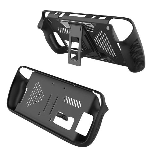Étui De Protection Avec Support, Autocollants De Boutons Touchpad, Housse De Protection Antidérapante, Compatible Avec Steam Deck, Gp-826