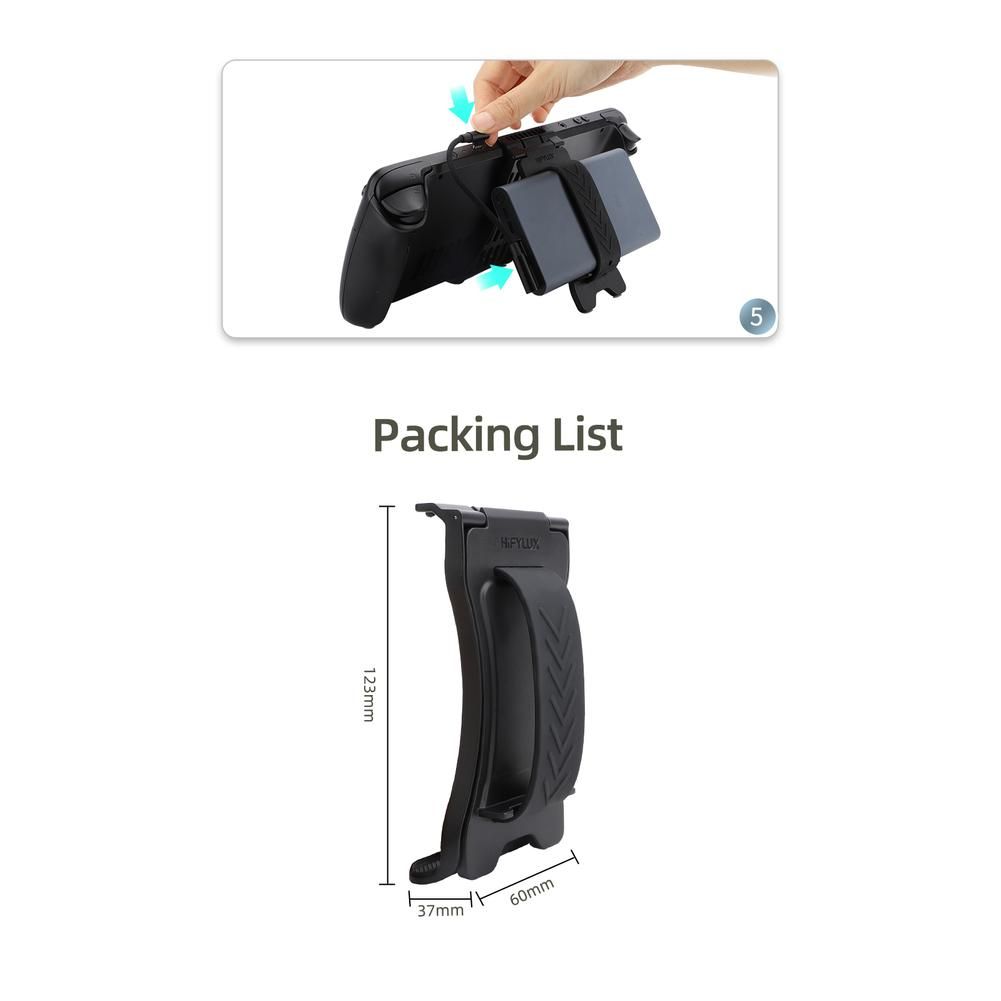 Support Rglable Pour Console De Jeu Steam Deck, Support De ... - 3