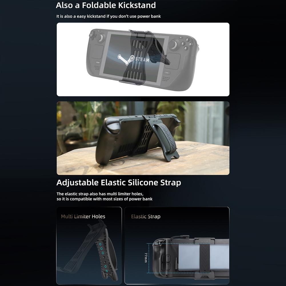 Support Rglable Pour Console De Jeu Steam Deck, Support De ... - 4