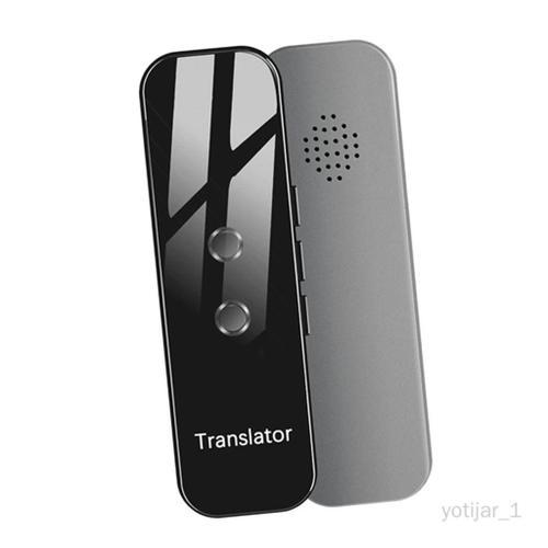 Traducteur Vocal Portable Bidirectionnel En 70+ Langues gris