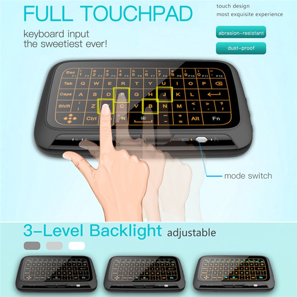 Mini clavier sans fil rtroclair, 2.4 ghz, tlcommande Ai... - 4