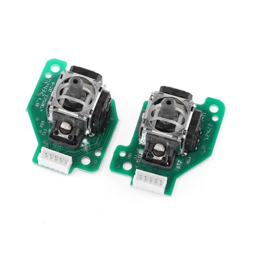 Capteur De Joystick Analogique 3d, 2 Pièces, Pièce De Réparation Avec Carte Pcb Pour Manette De Jeu Nintendo Wii U