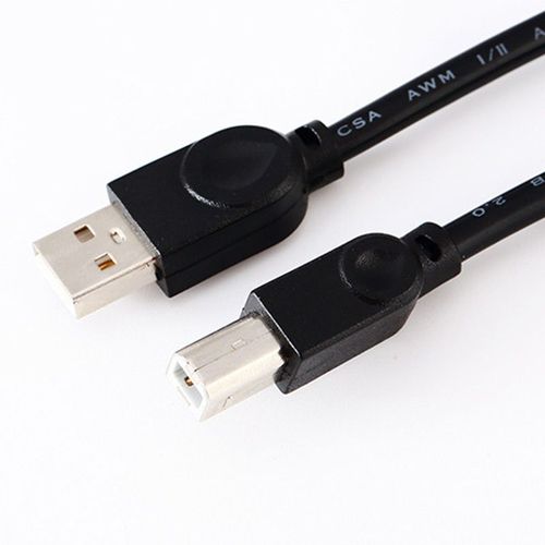 Câble USB type-b vers A mâle pour imprimante d'étiquettes, 3.0/2.0, pour Canon, Epson, HP, ZJiang, DAC, 1 pièce