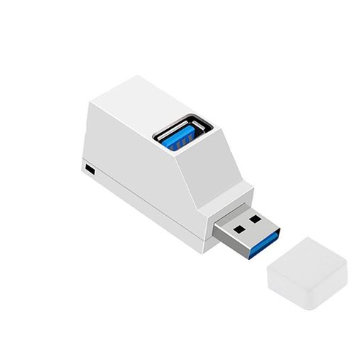 Mini Répartiteur Hub À 3 Ports Usb 3.0 2.0, Haute Vitesse, Transfert De Données, Adaptateur Pour Pc Portable, Macbook Pro, Accessoires