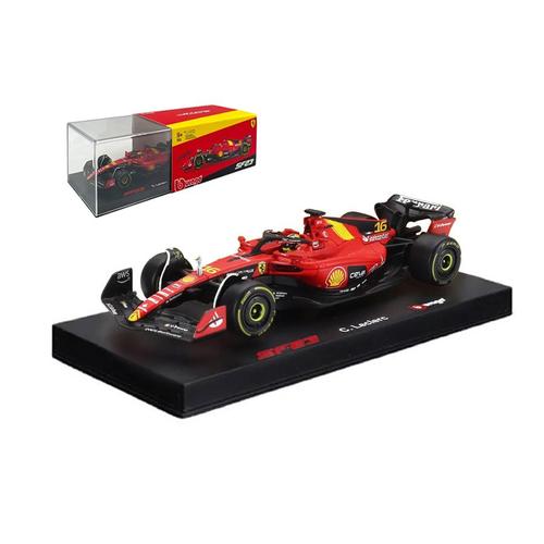 Voiture 1/43 Bburago Ferrari Sf23 Officiel Edition Monza Formule 1 Charles Leclerc N°16