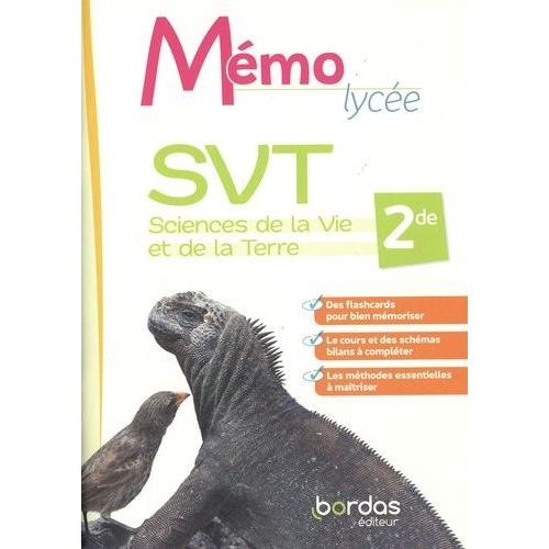 Mémo Lycée Svt 2de