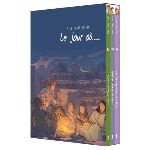 Le Jour Où Le Bus Est Reparti Sans Elle - Coffret En 3 Volumes : Le Jour Où Il A Suivi Sa Valise - Le Jour Où La Nuit S'est Levée - Le Jour Où Le Bonheur Est Là