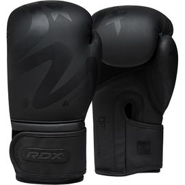 Rdx F15 Noir Gants De Boxe 14oz Cuir Pu Bgr-F15mb-14oz