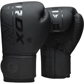 Rdx F6 Kara Gants De Boxe Noir 14oz Cuir Pu Bgr-F6mb-14oz