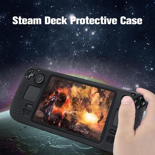 Étui Antichoc 6 En 1 Pour Console De Jeu Steam Deck, En Silicone, Antidérapant, Accessoires Pour Mini Console