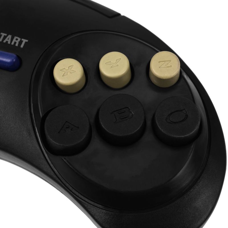 Manette De Jeu Rtro Classique  6 Boutons, Avec Poigne Fil... - 2