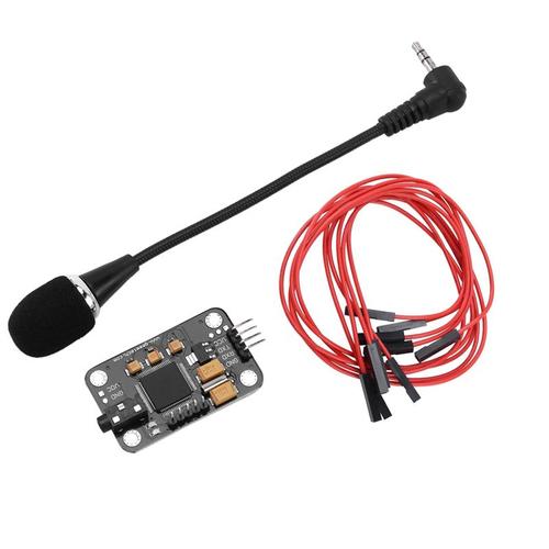 Module de reconnaissance vocale HFES avec Microphone, carte de commande vocale Dupont pour Arduino Compatible