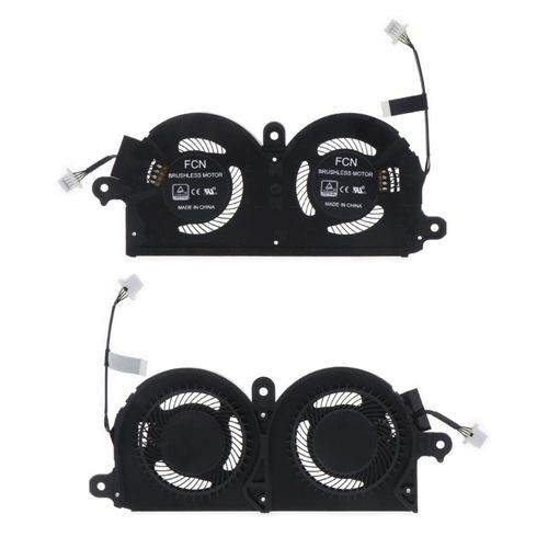 Ventilateur de refroidissement pour processeur d'ordinateur portable, 1 pièce, DC5V 0.40A 4pin pour Dell XPS 13 9370 9380