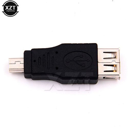 Adaptateur Mini USB 5 broches mâle à femelle OTG, convertisseur de connecteur, synchronisation de données, OTG pour voiture, tablettes MP3 MP4, 50 pièces/lot, offre spéciale