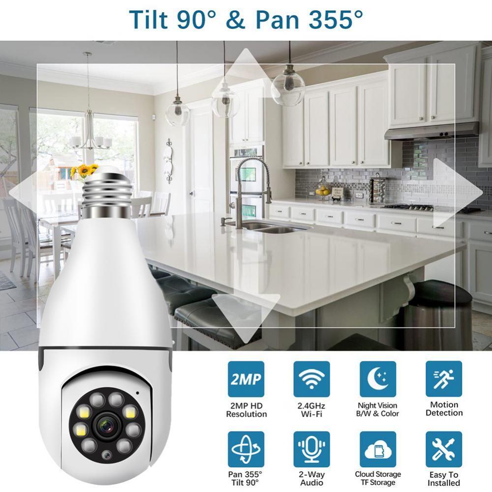 Camra de surveillance WiFi intelligente, prise en charge de... - 4