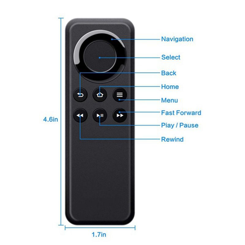T�l�commande de remplacement CV98LM pour cl� TV Amazon Fire,... - 2