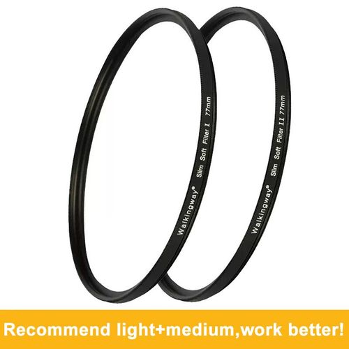 appareil photo Pro,filtre anti-brouillard,objectif à mise au point douce,52/55/58/62/67/72/77/82mm,diffuseur brumeux de rêve,pour la photographie de Portrait - Type Recommend Combine-62mm