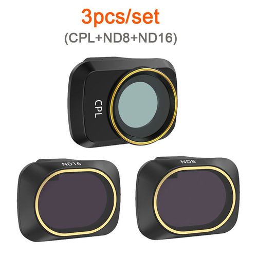Pour Dji Mini 2 Drone Caméra Cardan Objectif Filtre Nd-Pl Uv Cpl Nuit Caméra Pare-Soleil Protecteur Pour Dji Mavic Mini2 Accessoires - Type Orange-Generique
