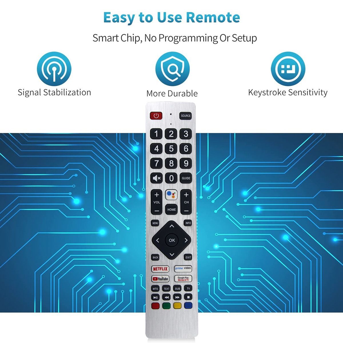 Remplacement de la t�l�commande pour Sharp TV, configuration... - 2