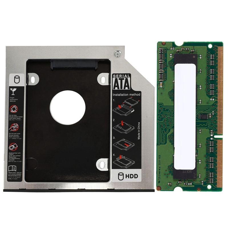 Plateau De Disque Dur Universel Pour Caddie, 9.5mm, Avec 2 G... - 3