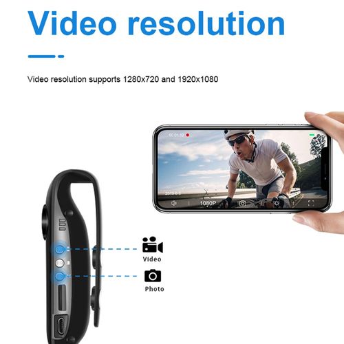 Mini caméra Portable Full Hd 1080p H.264, petit caméscope à grand Angle, Vision nocturne magnétique, enregistrement en boucle